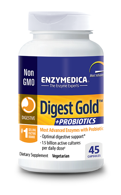 Enzymedica Digest Gold + Probiotics 45 Capsules